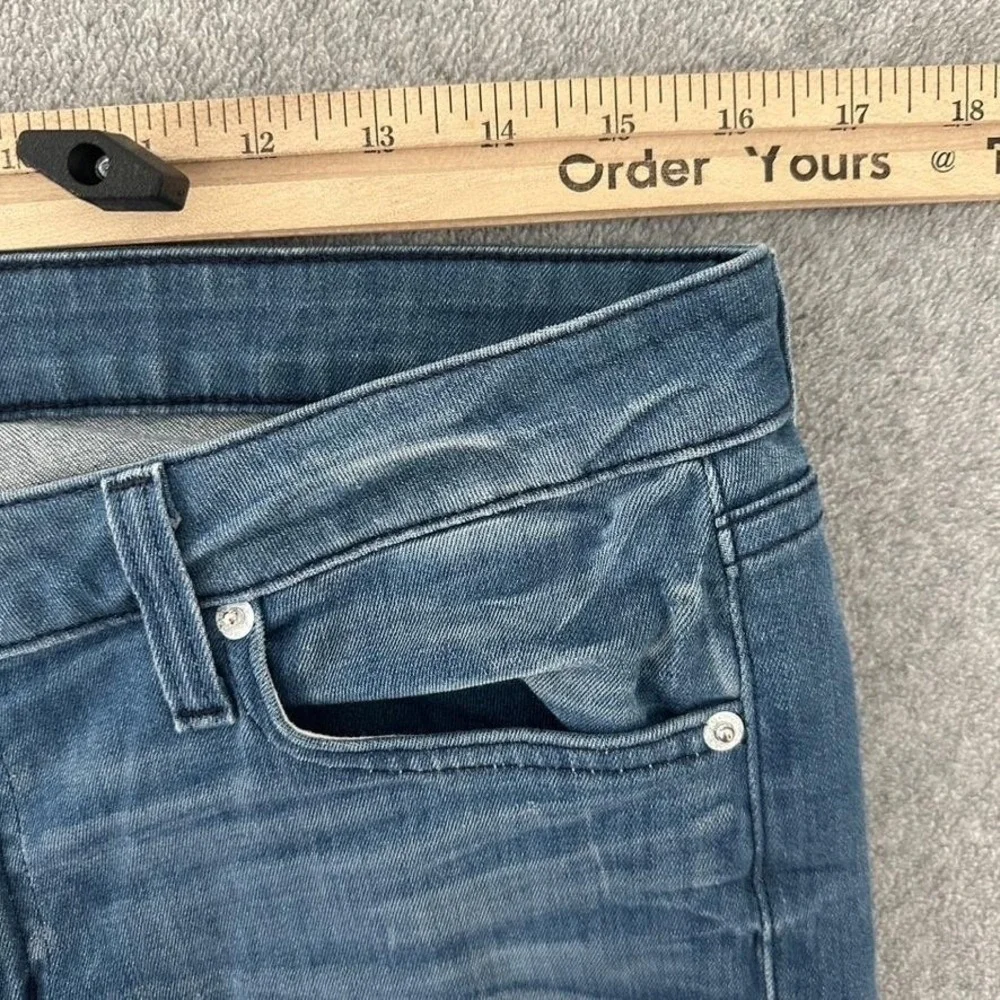Hudson Jeans Womens 31 Flare Bootcut‎ Low Rise Stretch Denim Y2K USA Made - Picture 11 of 13